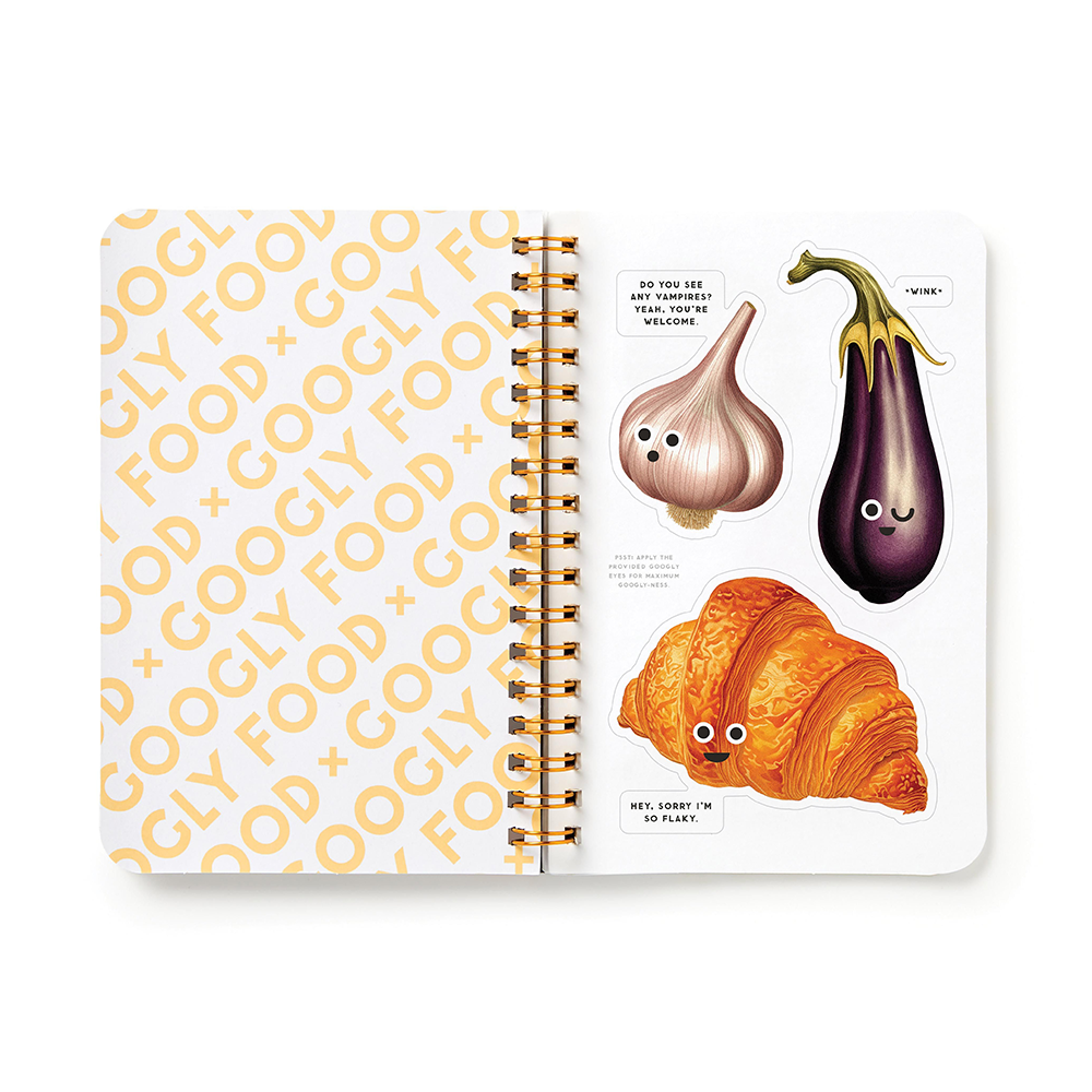 Brass Monkey Googly Fruit Sticker Book