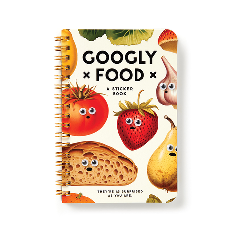 Brass Monkey Googly Fruit Sticker Book