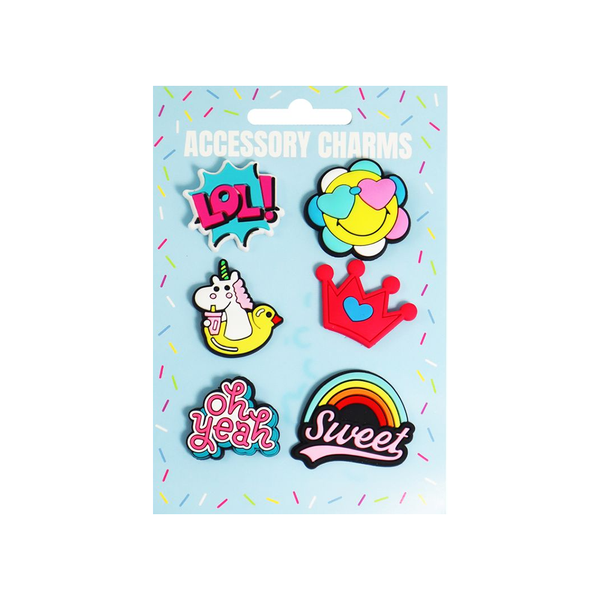 Shoe Accessory Charms Unicorn Love