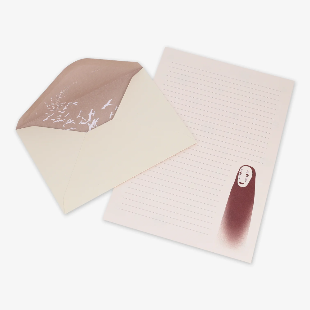 Two pink envelopes with a minimalist design on a white background