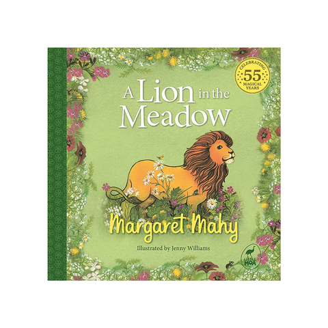 A Lion in the Meadow Board Book