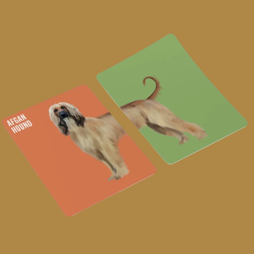 Heads and Tails Dog Memory Game