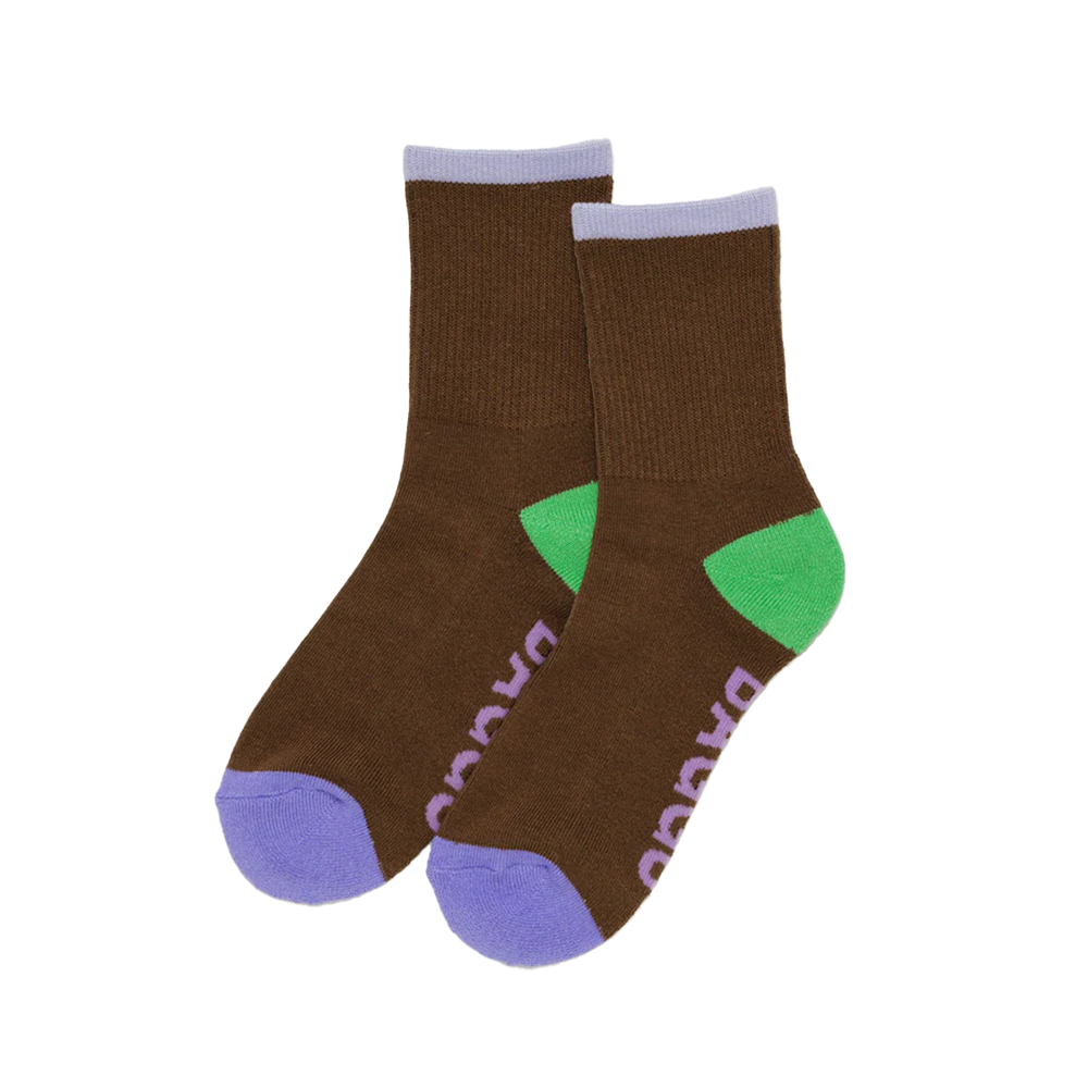 Baggu Ribbed Socks Tamarind Mix Small