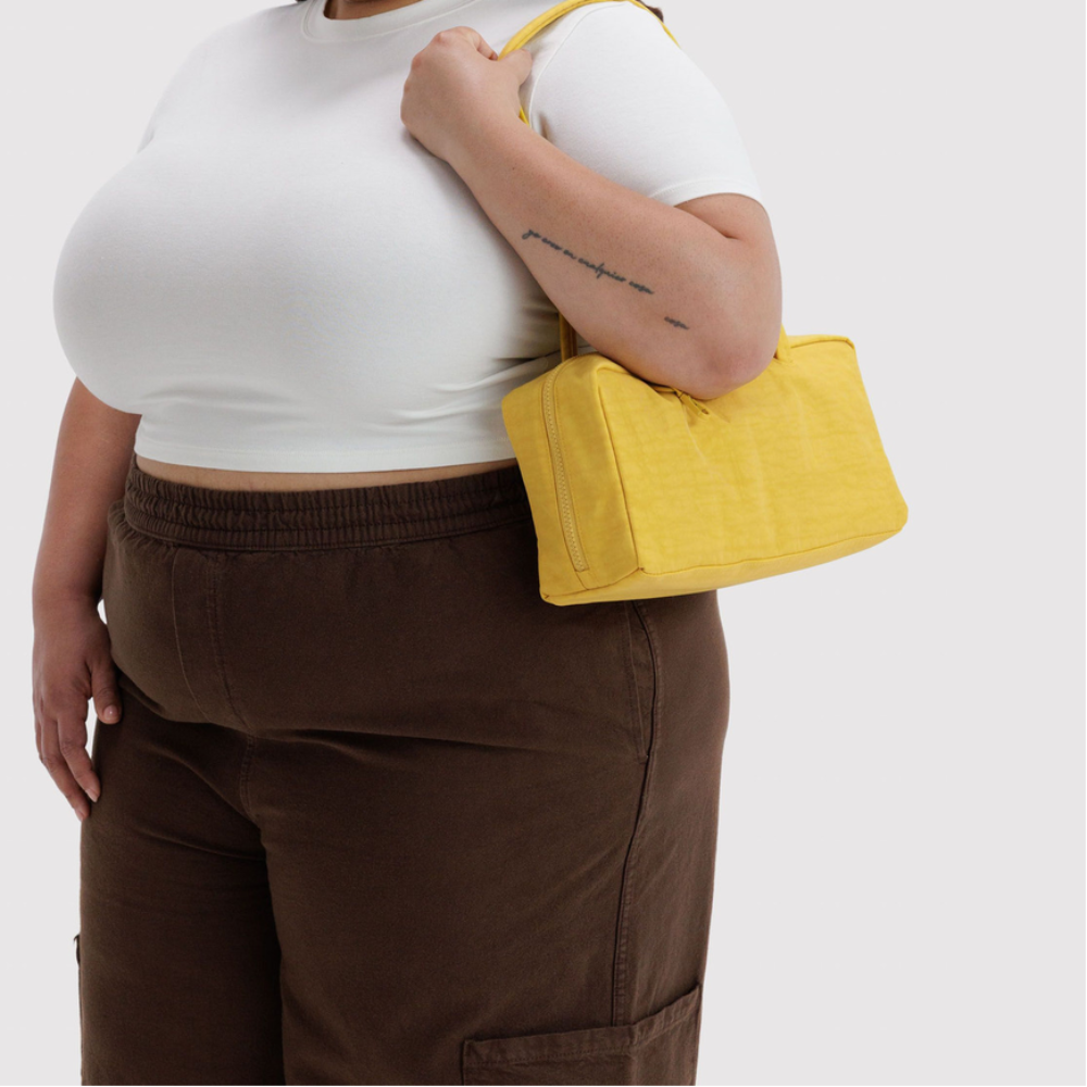 Baggu Nylon Bowler Bag Sunflower