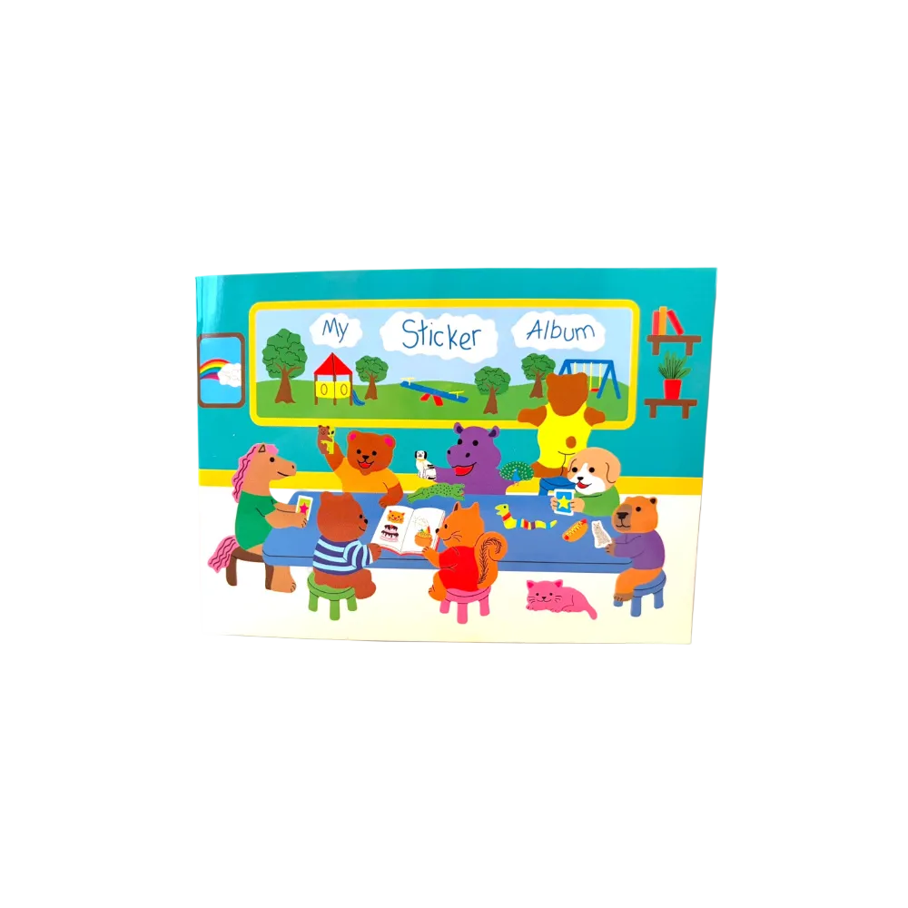 Sticker Garden Sticker Album for Collecting Animal Swaps