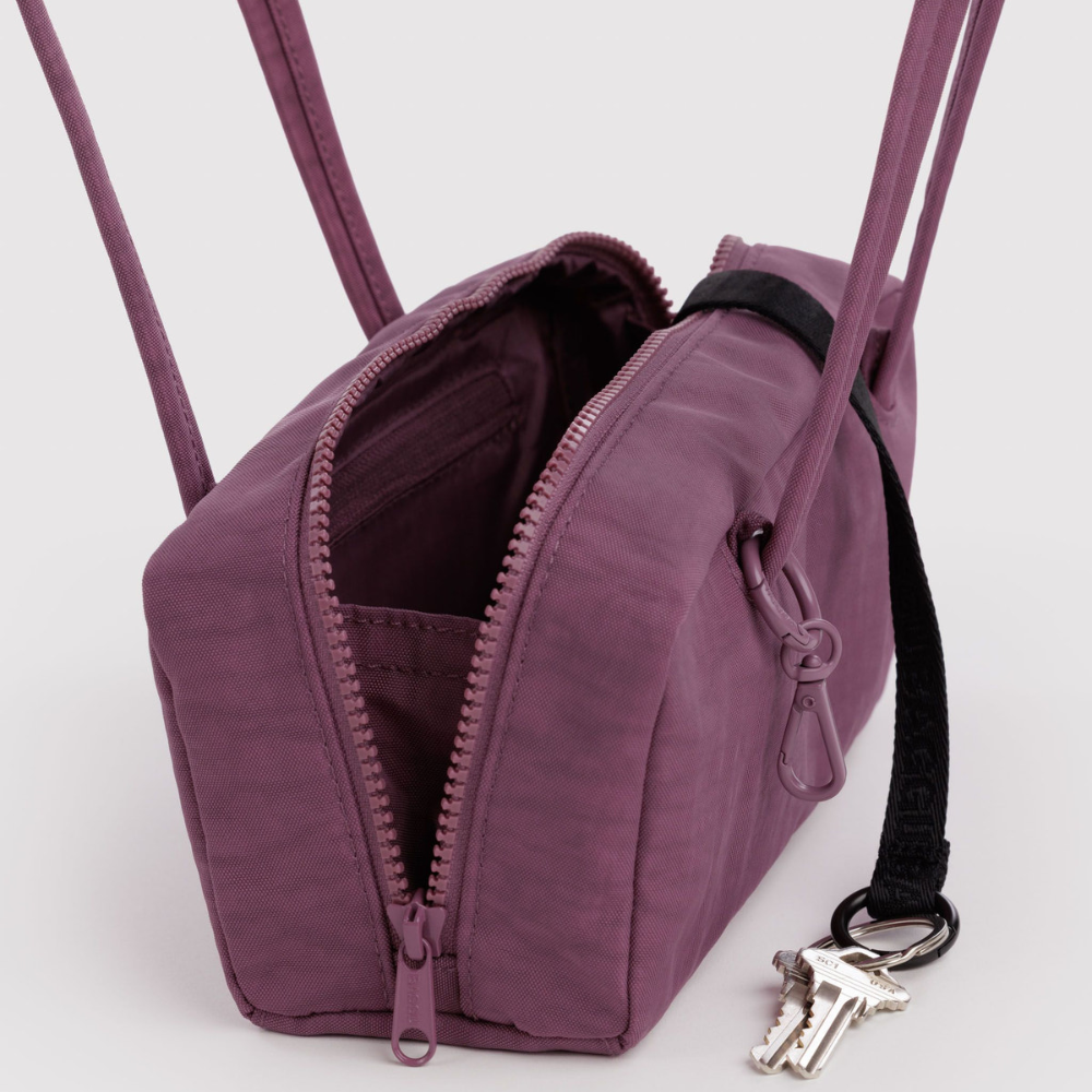 Baggu Small Nylon Bowler Bag Wild Plum