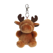 Palm Pals Clip Charm Cinnamon Moose