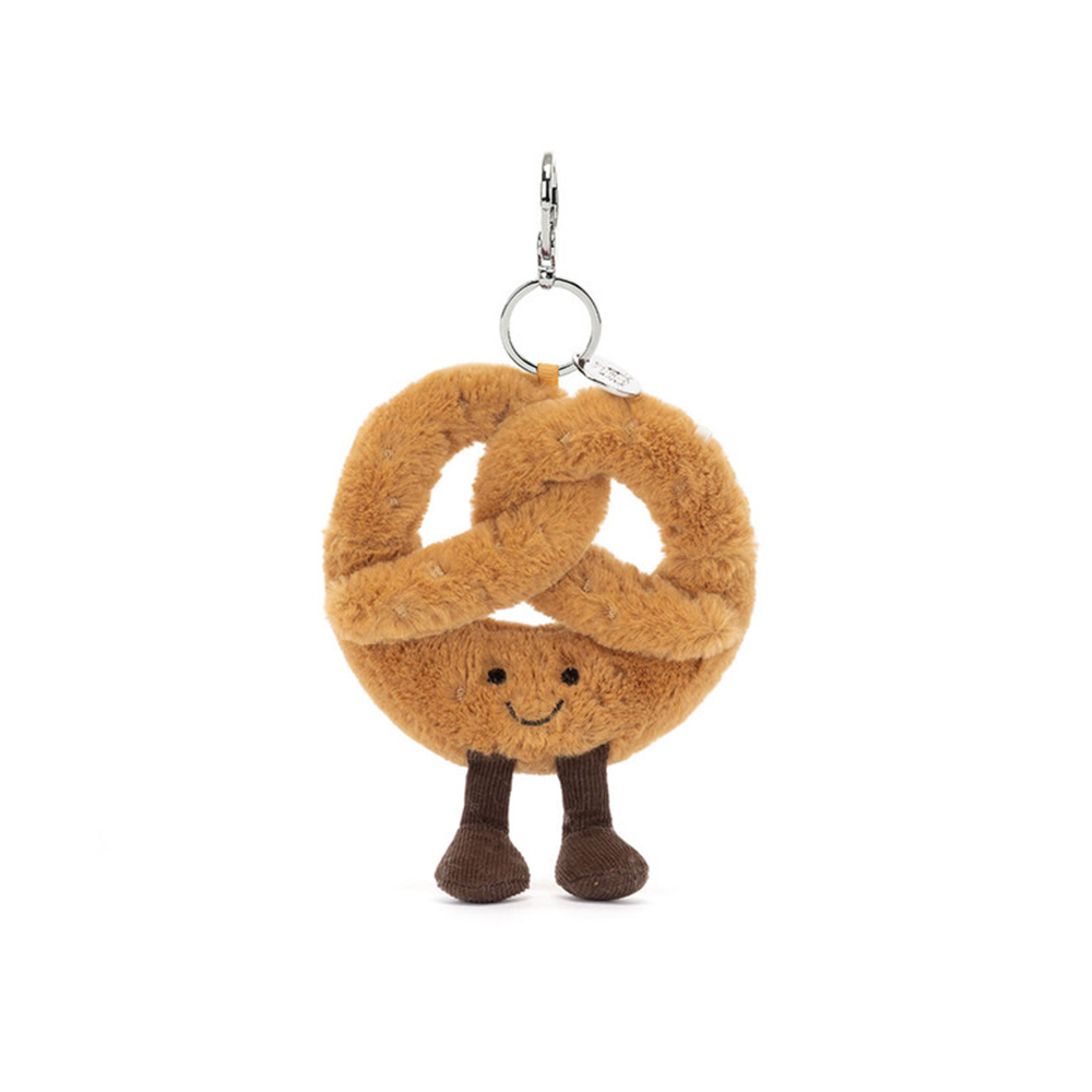 Jellycat Amuseables Pretzel Bag Charm