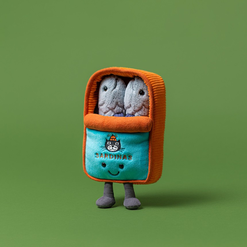 Jellycat Amuseables Sardine Tin