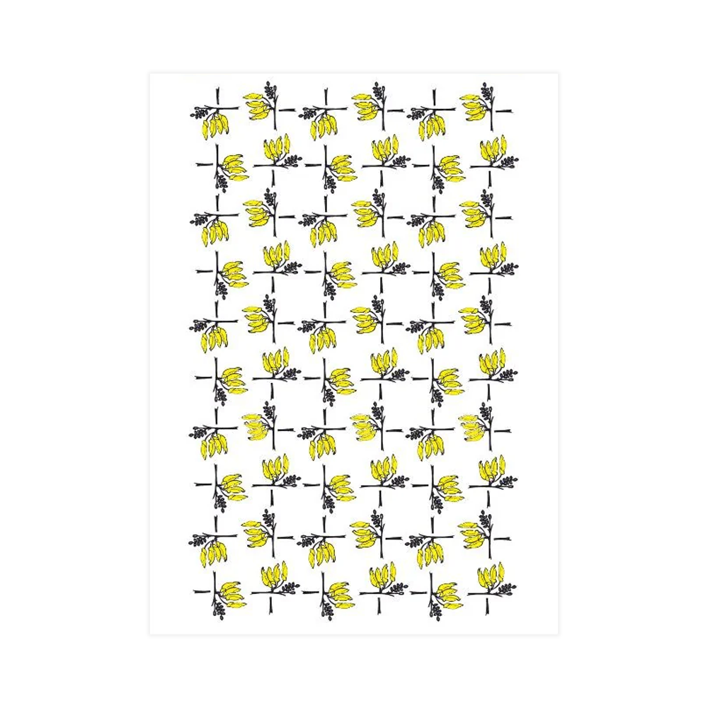 Ali Davis Tea Towel - Kowhai Weave