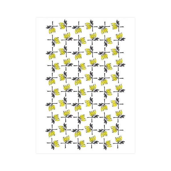 Ali Davis Tea Towel - Kowhai Weave