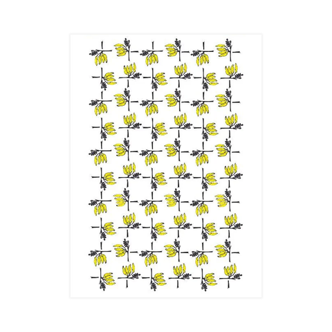 Ali Davies Tea Towel - Kowhai Weave