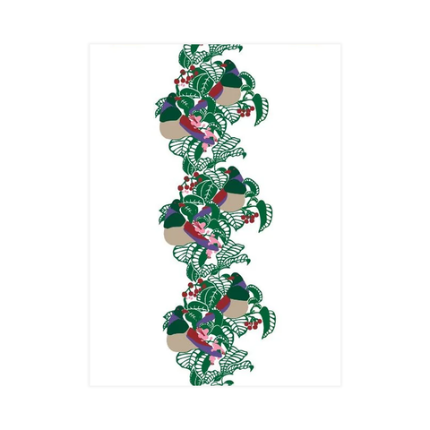 Ali Davies Tea Towel - Kereru