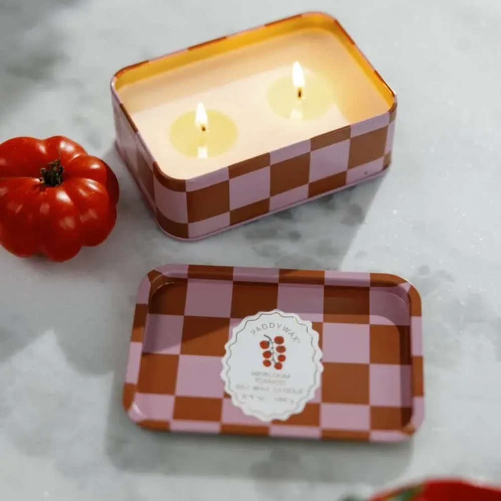 Paddywax Adopo Tin Candle 184g Heirloom Tomato  Fresh