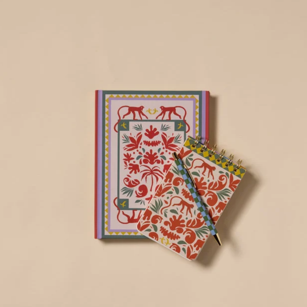Designworks Ink Twin Wire Notepad Monkey