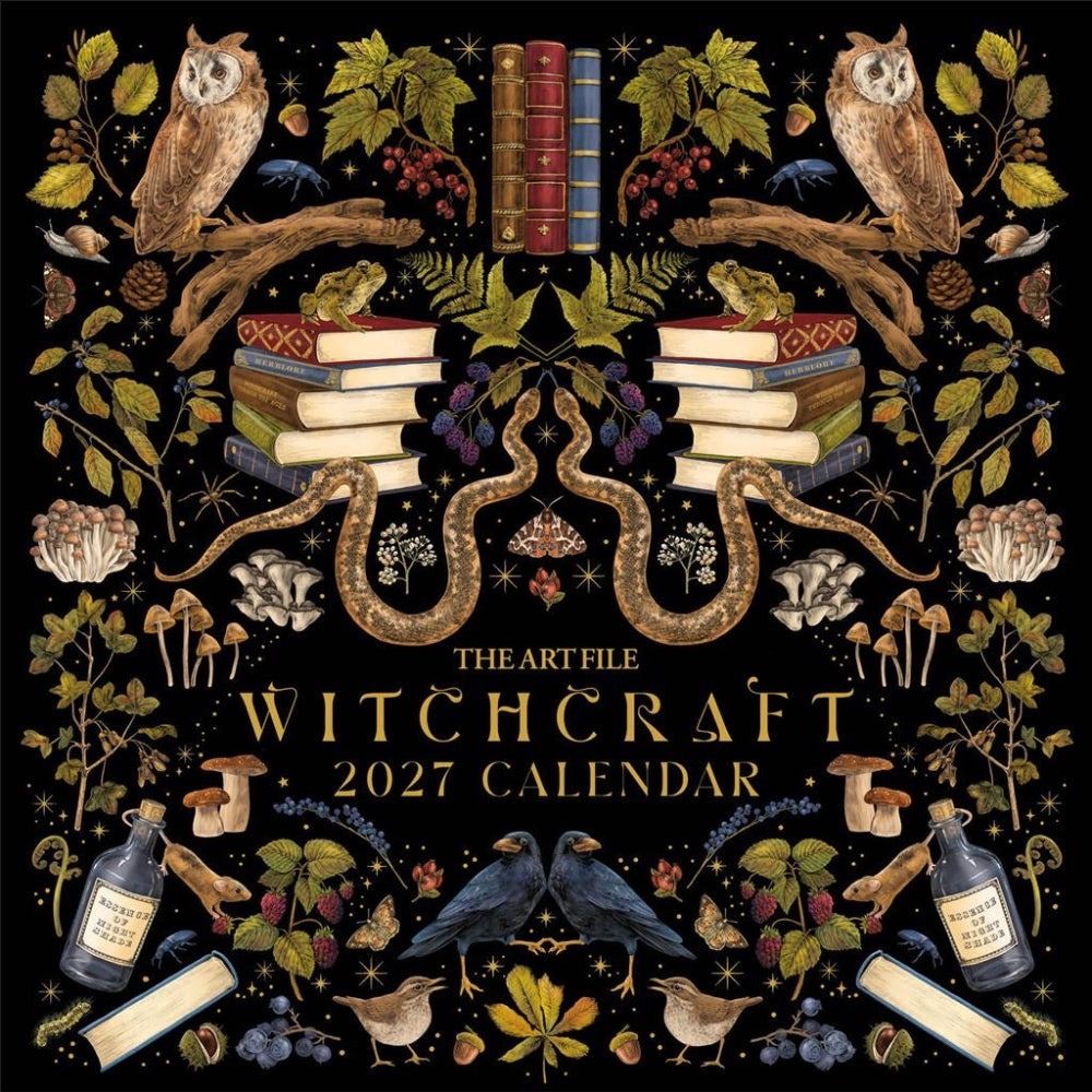 The Art File 2027 Wall Calendar Witchcraft
