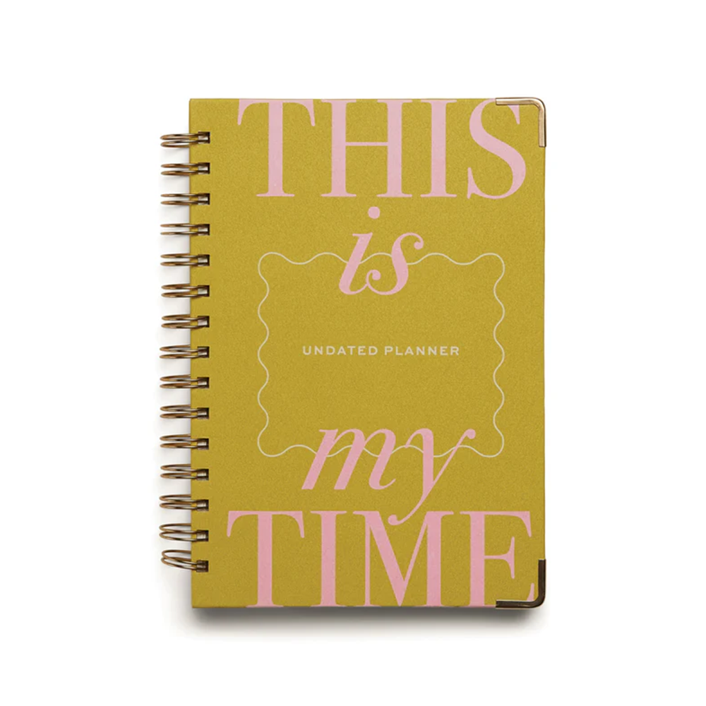 Designworks Ink Undated Daily Planner My Time