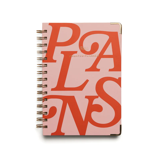 Designworks Ink Undated Daily Planner Plans