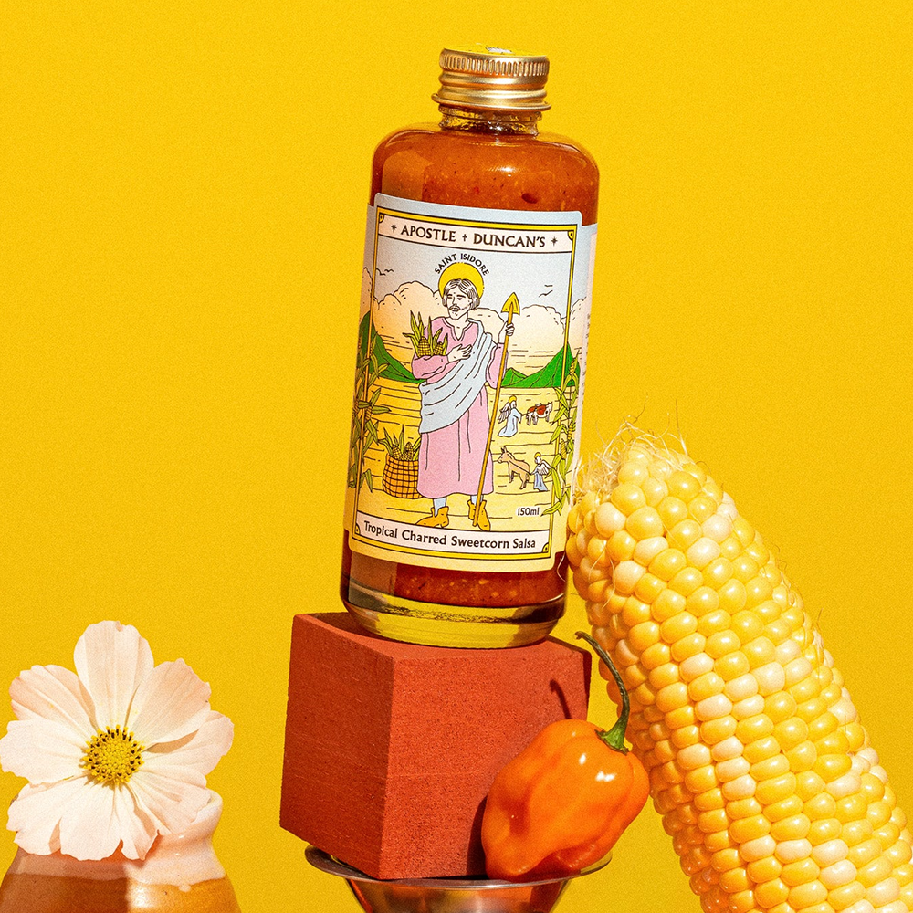 Apostle/Duncans Hot Sauce Tropical Charred Sweetcorn Salsa