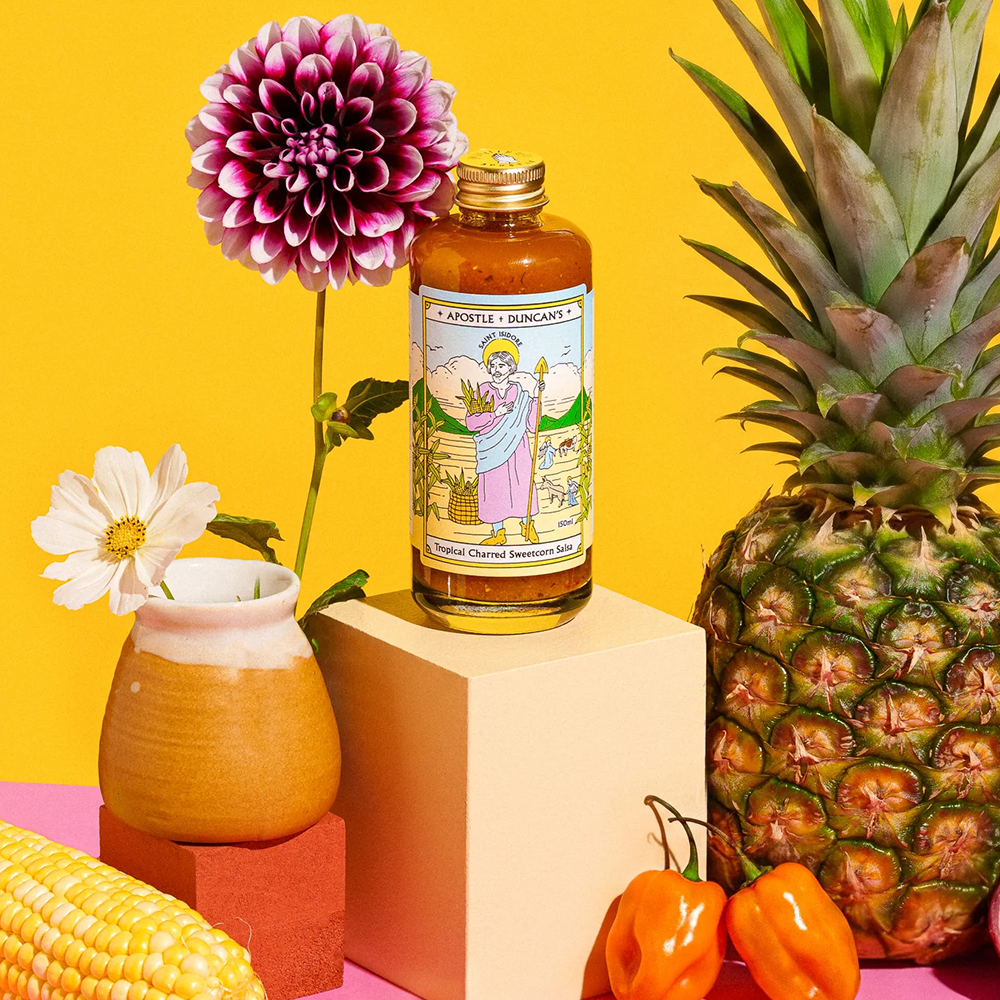 Apostle/Duncans Hot Sauce Tropical Charred Sweetcorn Salsa