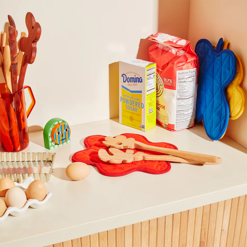 Areaware Serving Friends Pot Holder Blue