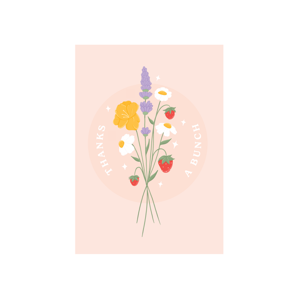 Alura Designs X Iko Iko Card Wildflower Bunch