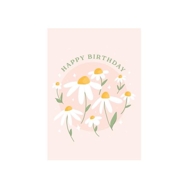 Alura Designs X Iko Iko Card Birthday Daisies