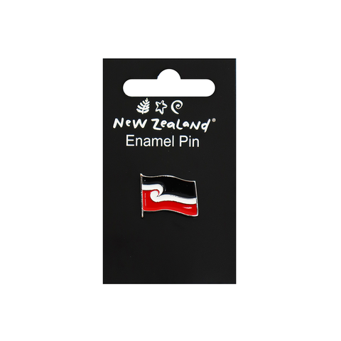 Aotearoa Maori Flag Enamel Pin