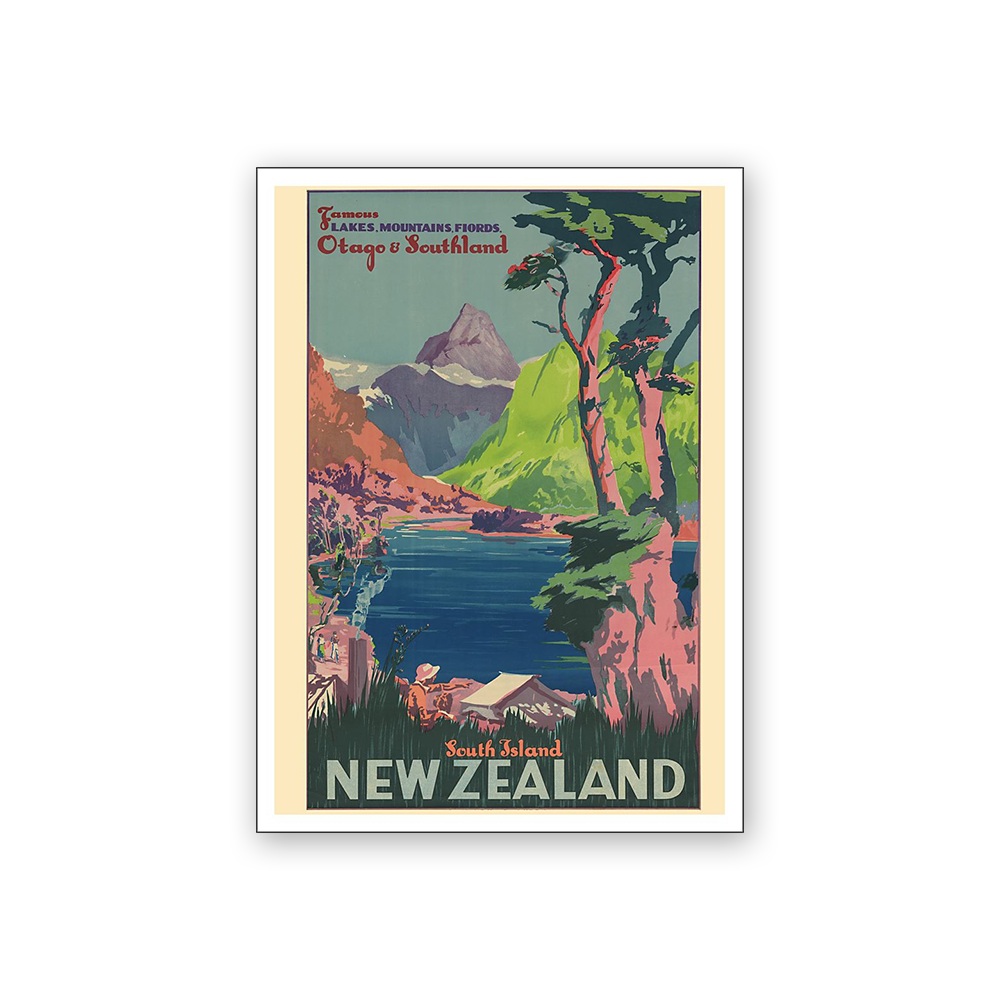 Art Magnet Lakes Mountains Fiords Otago and Southland