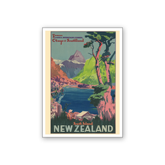Art Magnet Lakes Mountains Fiords Otago and Southland