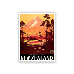 Art Magnet Mt Egmont (Mt Taranaki) New Zealand