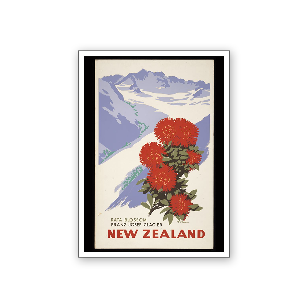 Art Magnet Vintage Tourism Franz Josef Rata