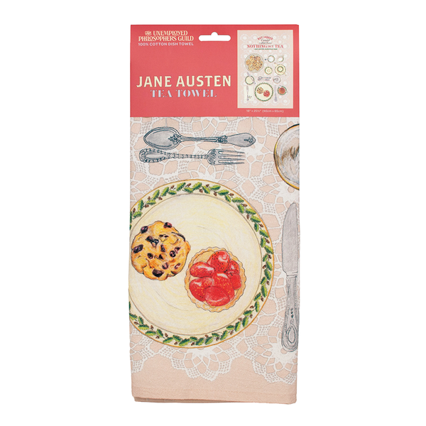 The Unemployed Philosophers Guild Tea Towel Jane Austen