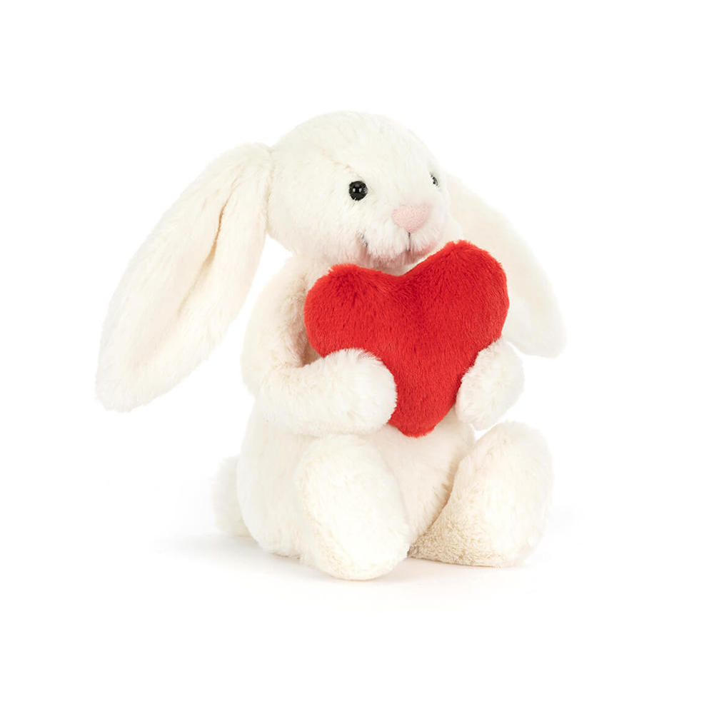 Jellycat Bashful Red Love Heart Bunny Medium