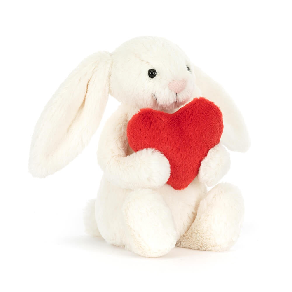 Jellycat Bashful Red Love Heart Bunny Small