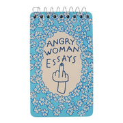 Blue Q Spiral Notepad  Angry Woman Essays