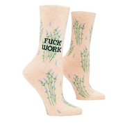 Blue Q Women's Socks F*ck Work