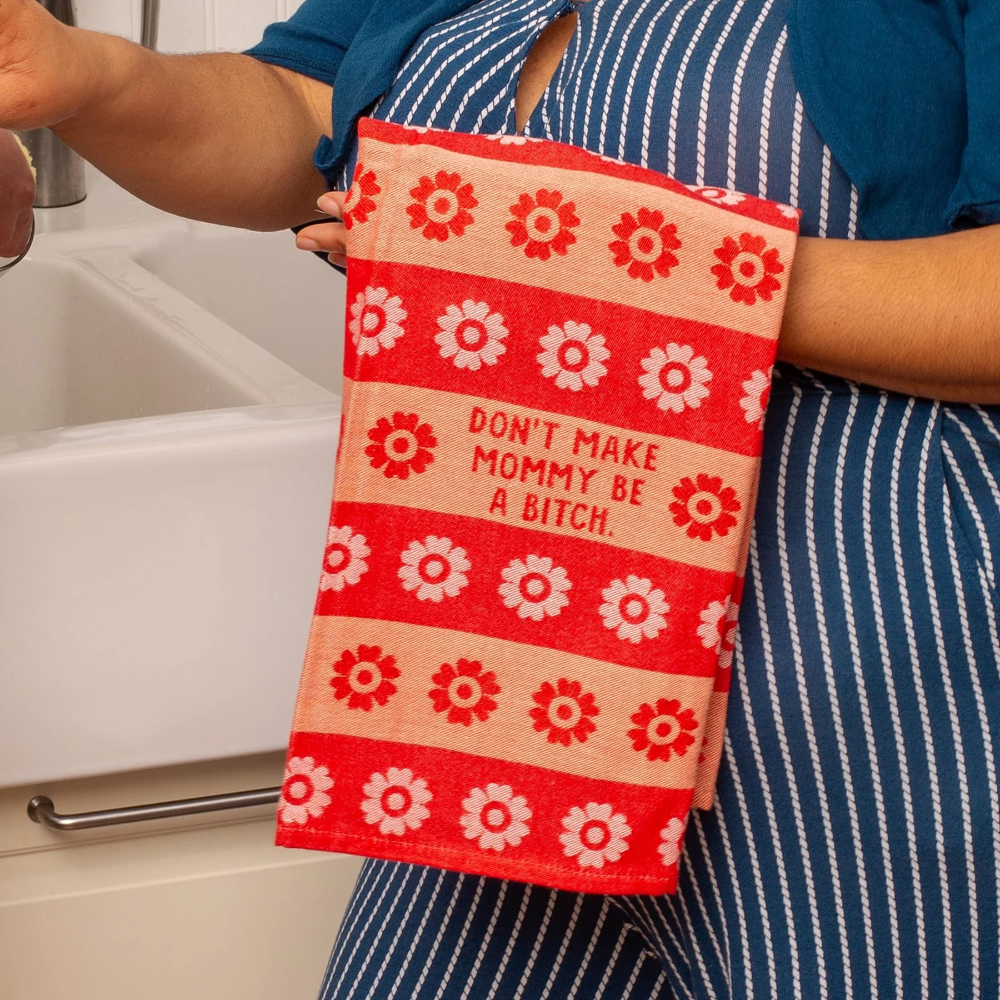 Blue Q Tea Towel Don't Make Mommy