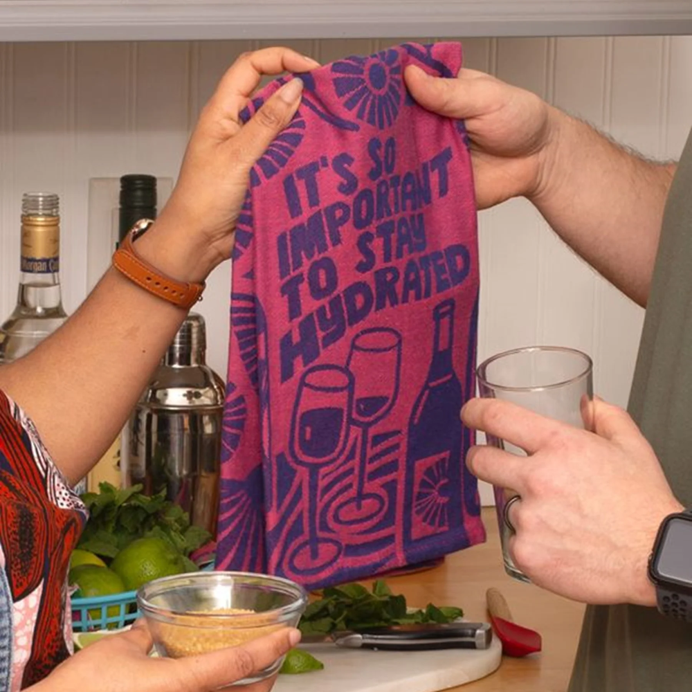 Blue Q Tea Towel Stay Hydrated