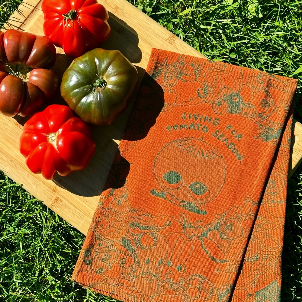 Blue Q Tea Towel Tomato Season