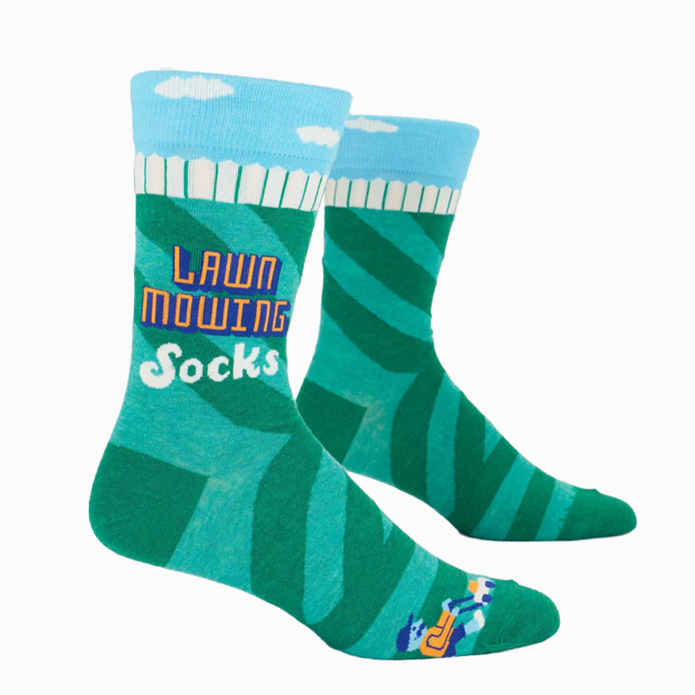 Blue Q Men's Socks Lawn Mowing Socks