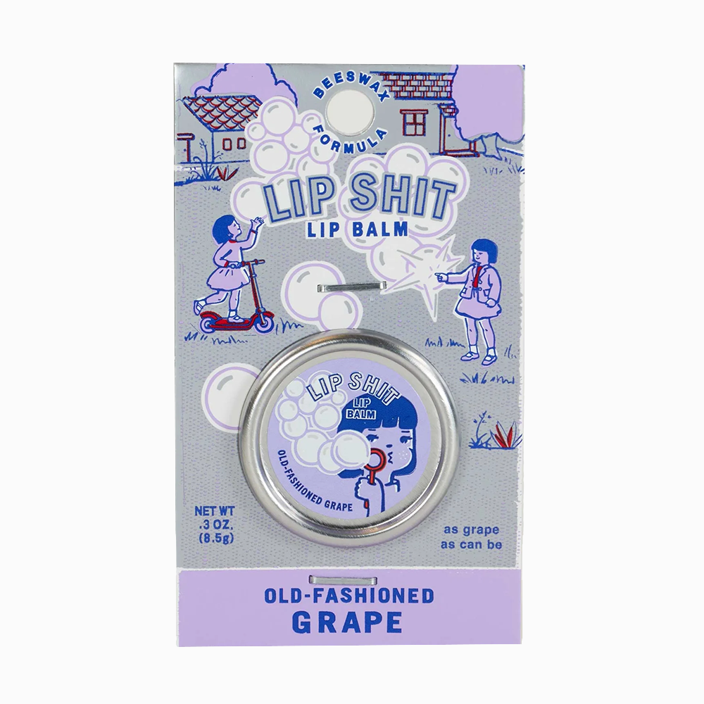 Blue Q Lip Sh*t Old Fashioned Grape