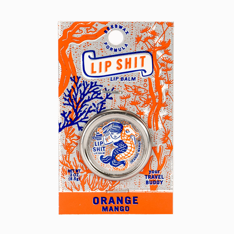 Blue Q Lip Sh*t Orange Mango