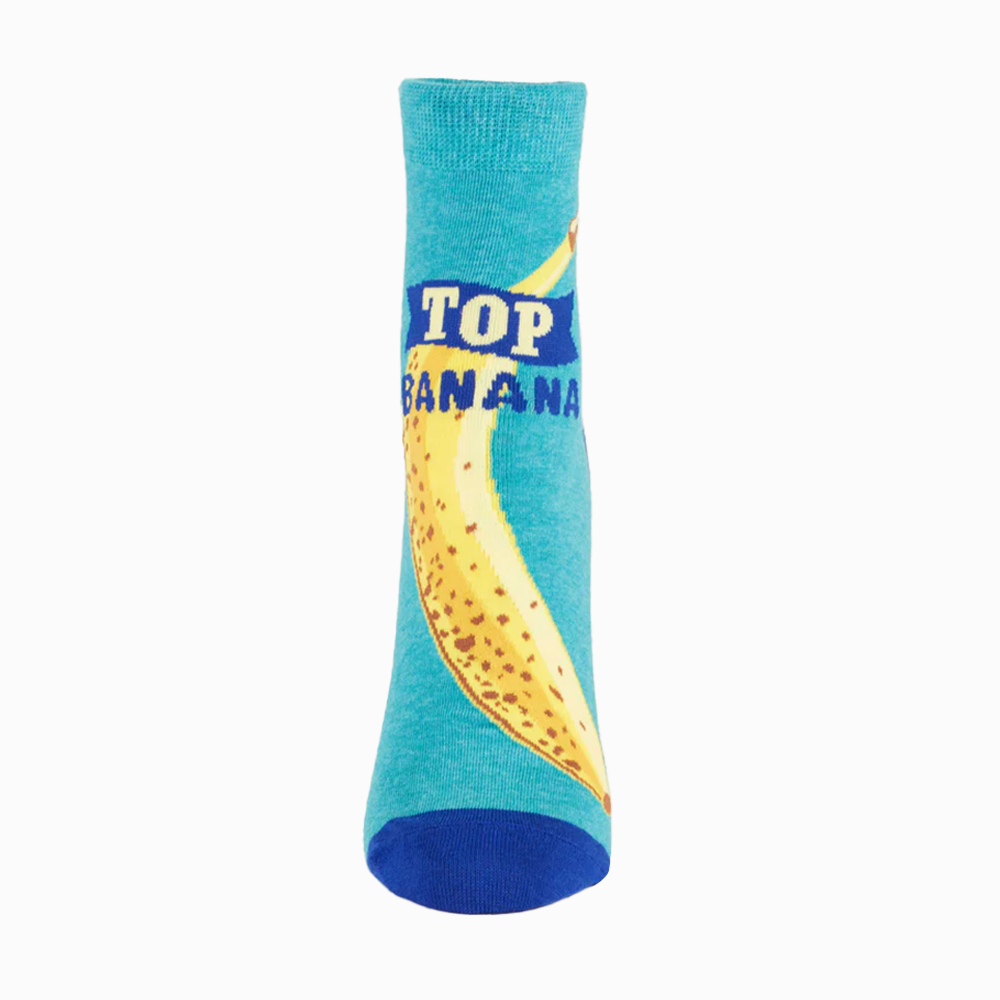 Blue Q Women's Ankle Socks Top Banana