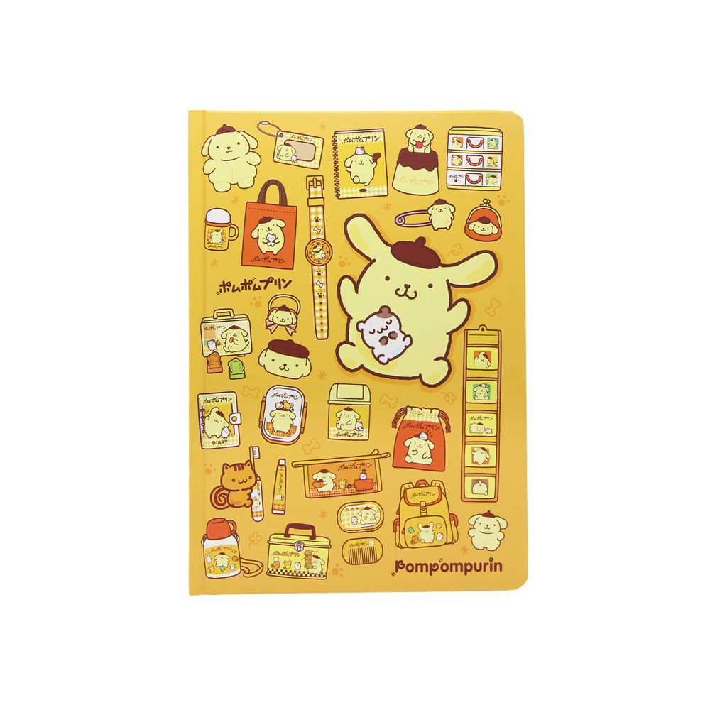 Hello Kitty and Friends A5 Notebook Pompompurin