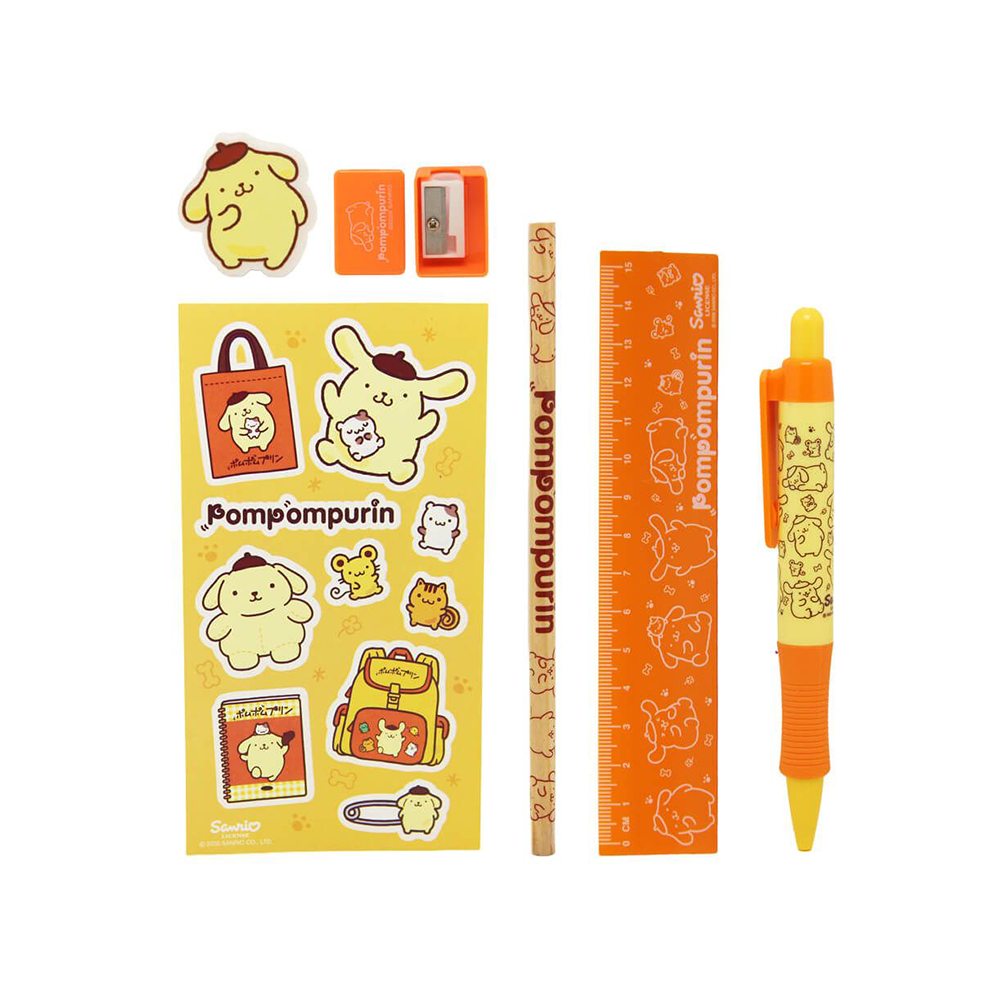 Hello Kitty & Friends Stationery Set Pompompurin