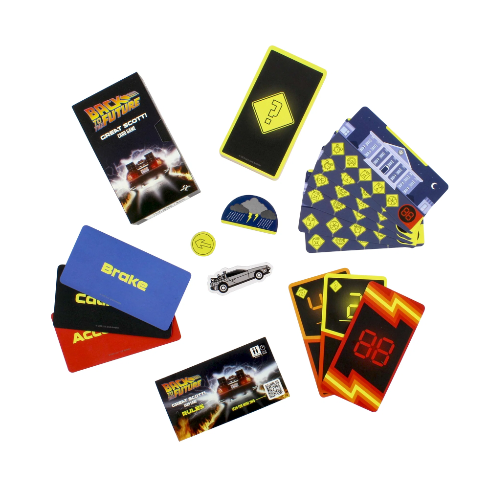 Universal Pictures Retro Movie Card GamesBack to the Future