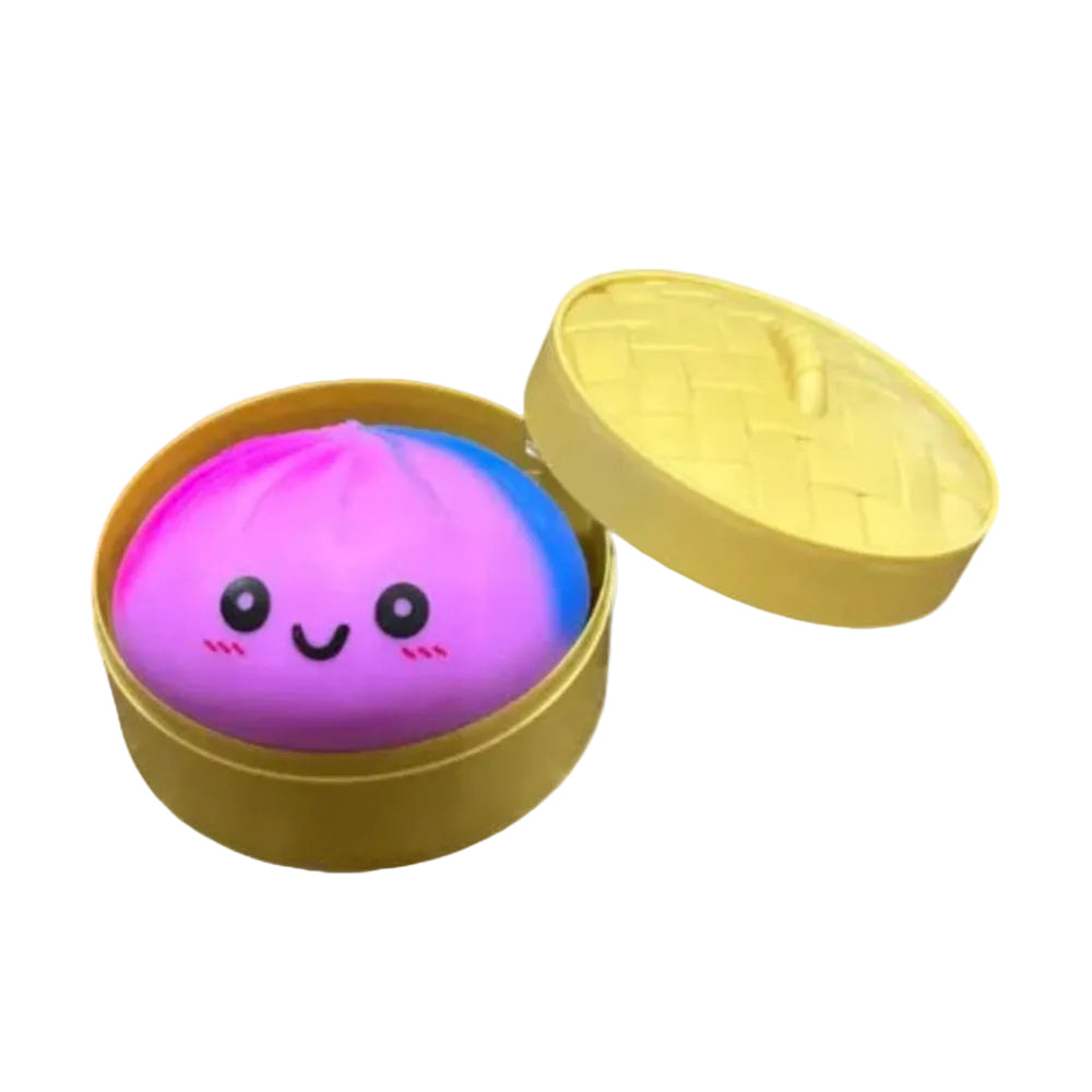 Rainbow Colour Dumpling Squishy Assorted