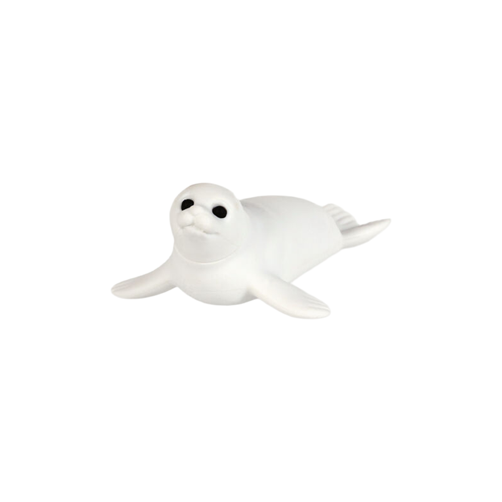 Iwako Eraser White Baby Seal