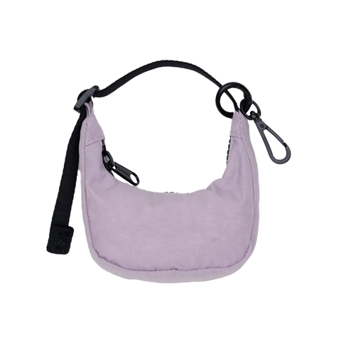 Baggu Crescent Bag Charm Dusty Pink